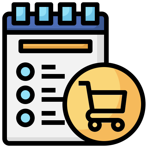 Shopping list logo